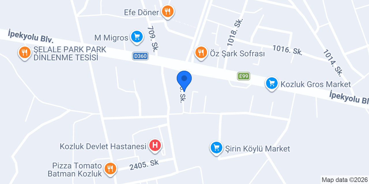 Hera organizasyon konumu