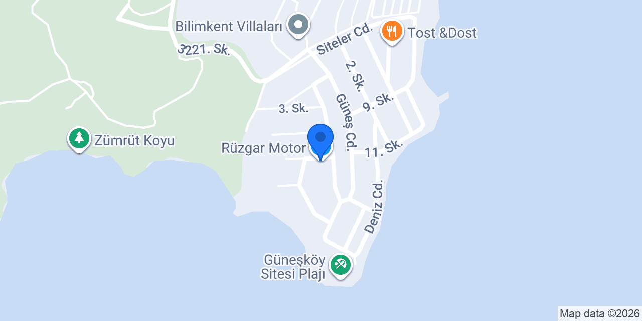Rüzgar Motor konumu