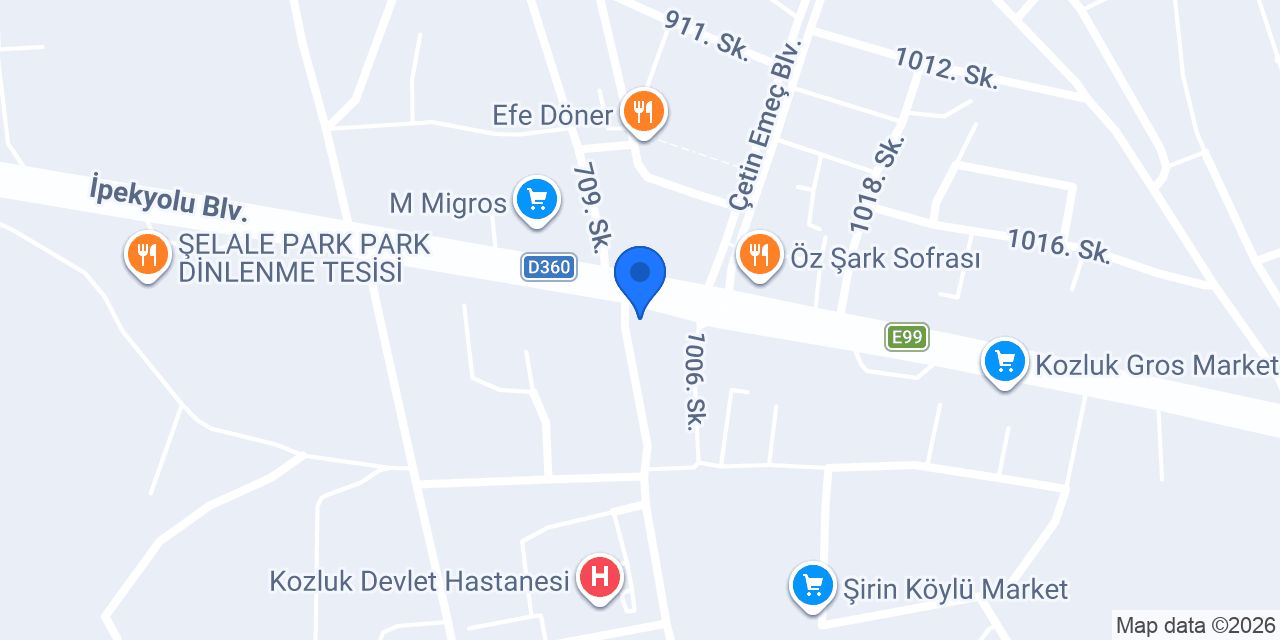 YAŞAR TİCARET LASSA konumu