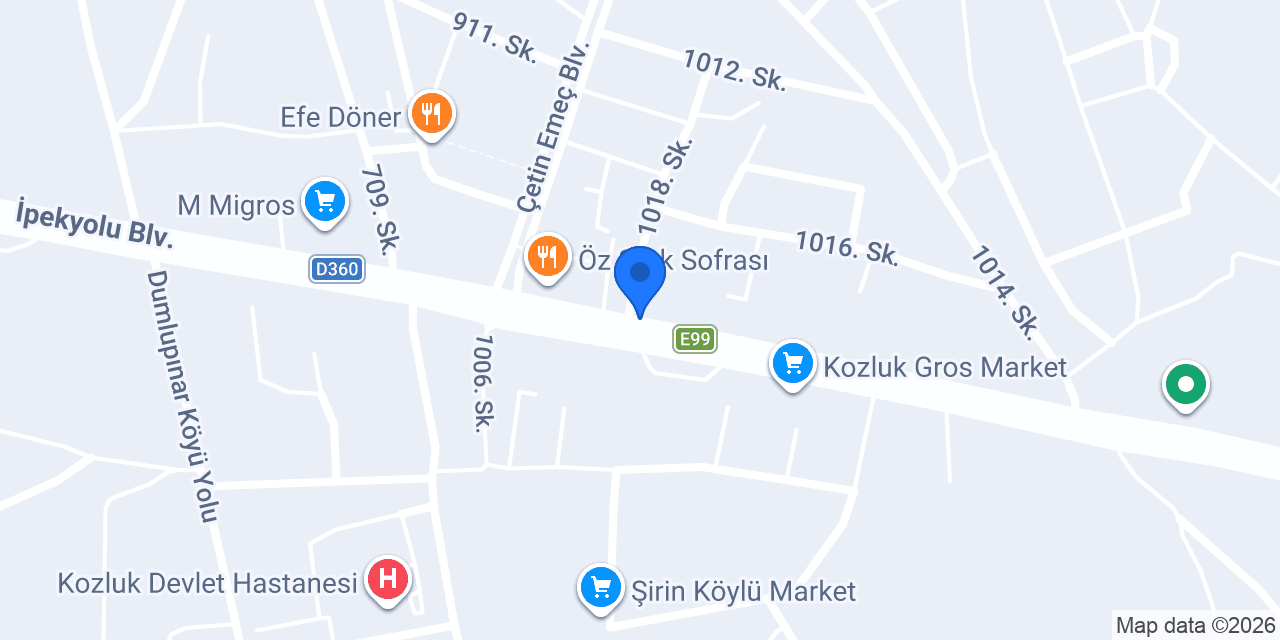 Ziraat Bankası Kozluk/Batman Şubesi konumu