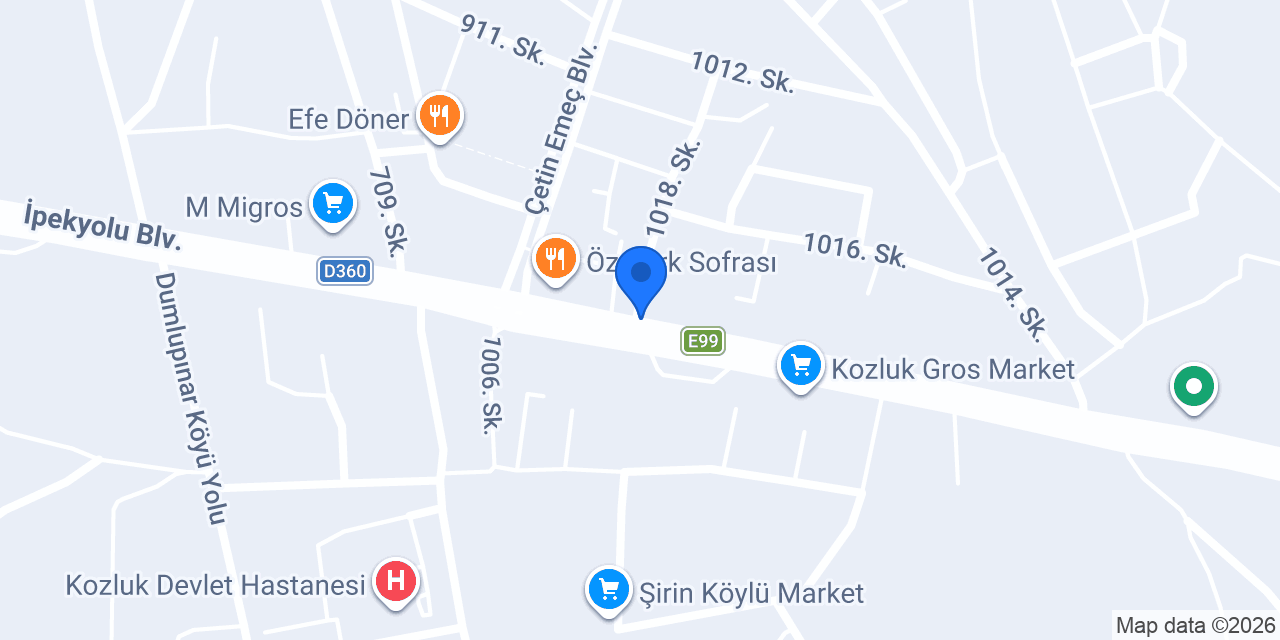 RONİ REZİDANS KOZLUK konumu