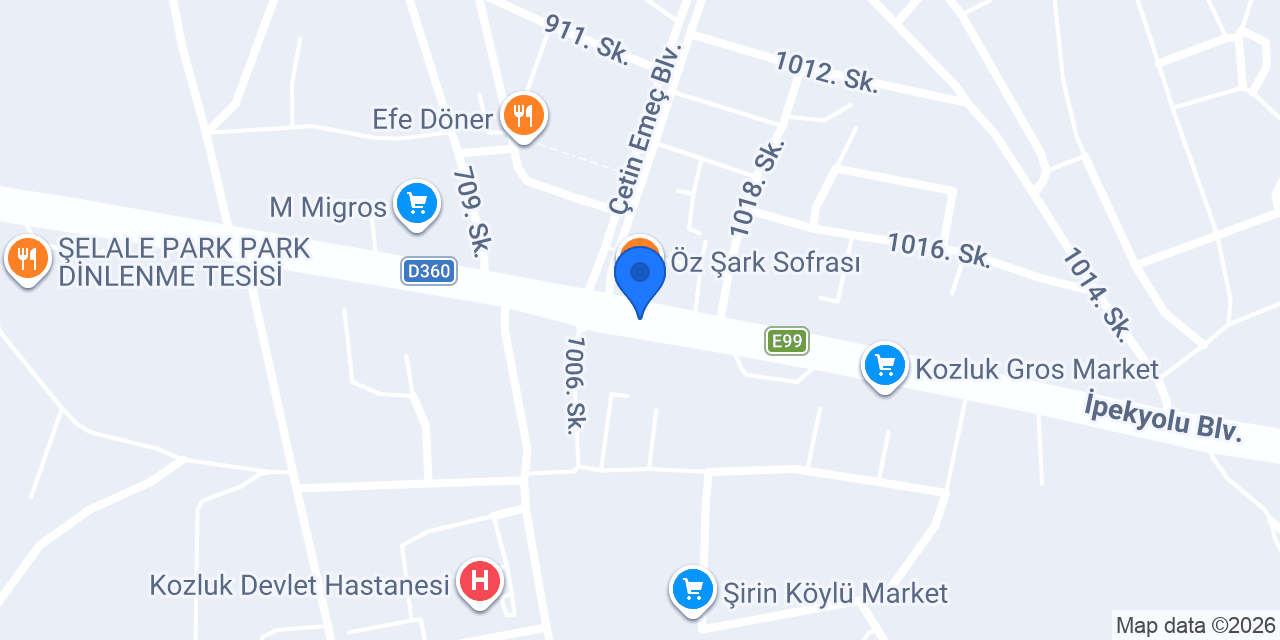 deyan ekmek fırını konumu