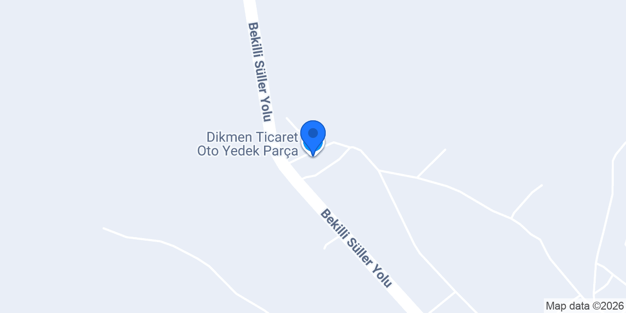 Dikmen Ticaret Oto Yedek Parça konumu