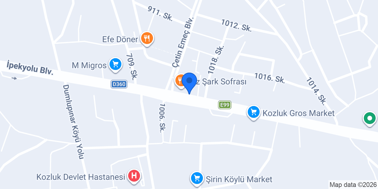BER MAR ET 🥩 konumu