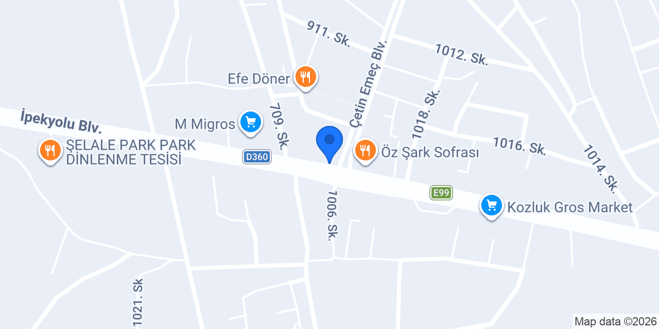 Şahin usta kozluk konumu
