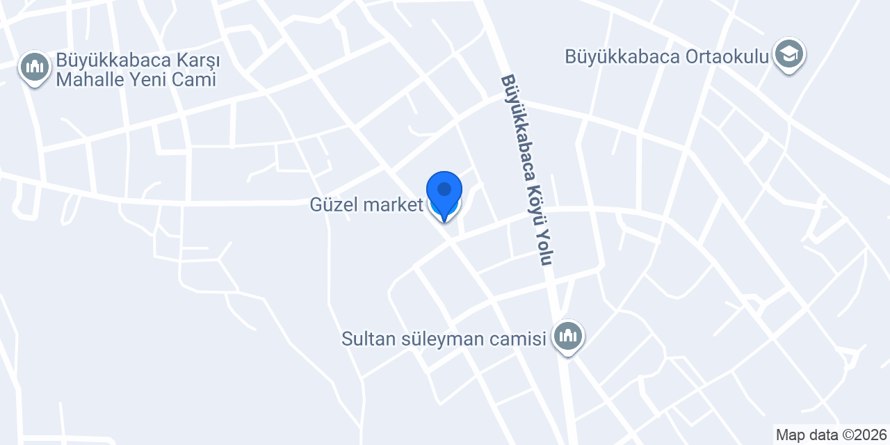 Güzel market konumu