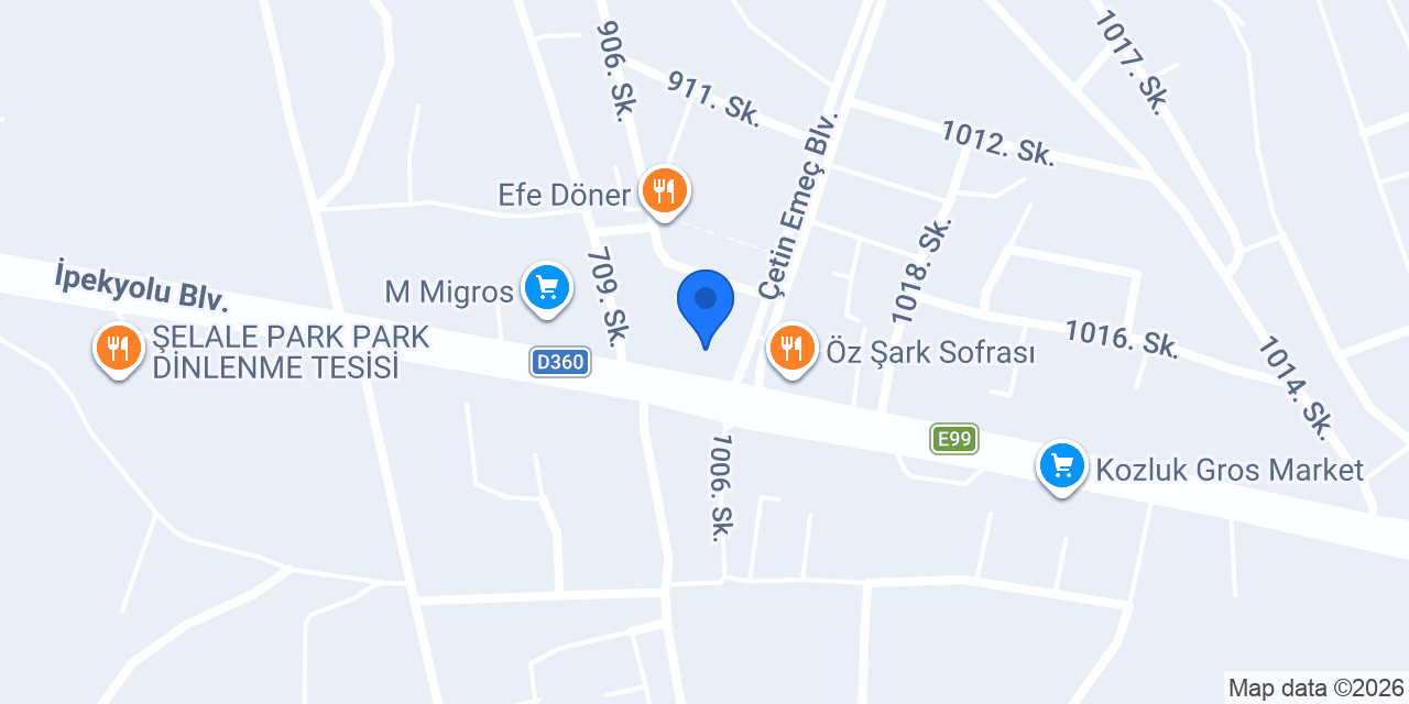 ADA Çayevi konumu