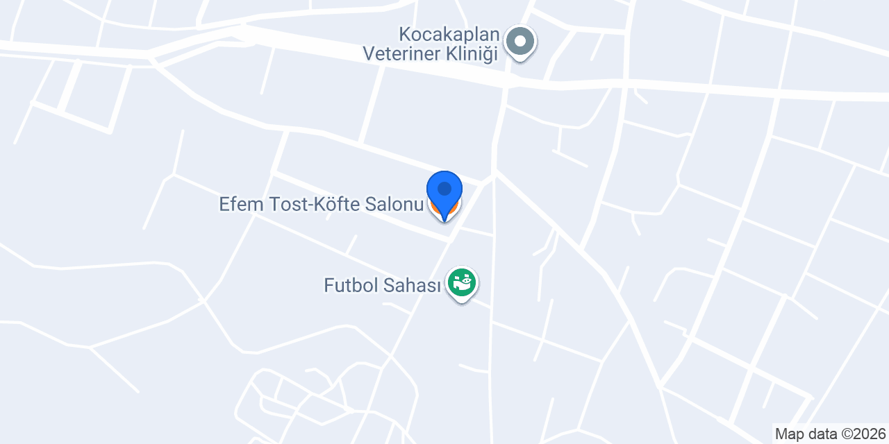 Efem Tost-Köfte Salonu konumu
