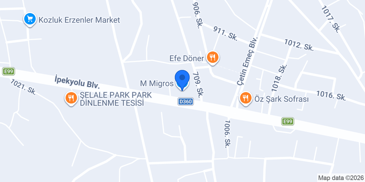 M Migros konumu