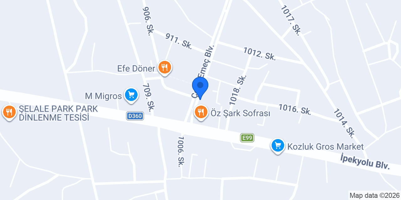 Yusufoğlu Döner & Kebap Salonu konumu