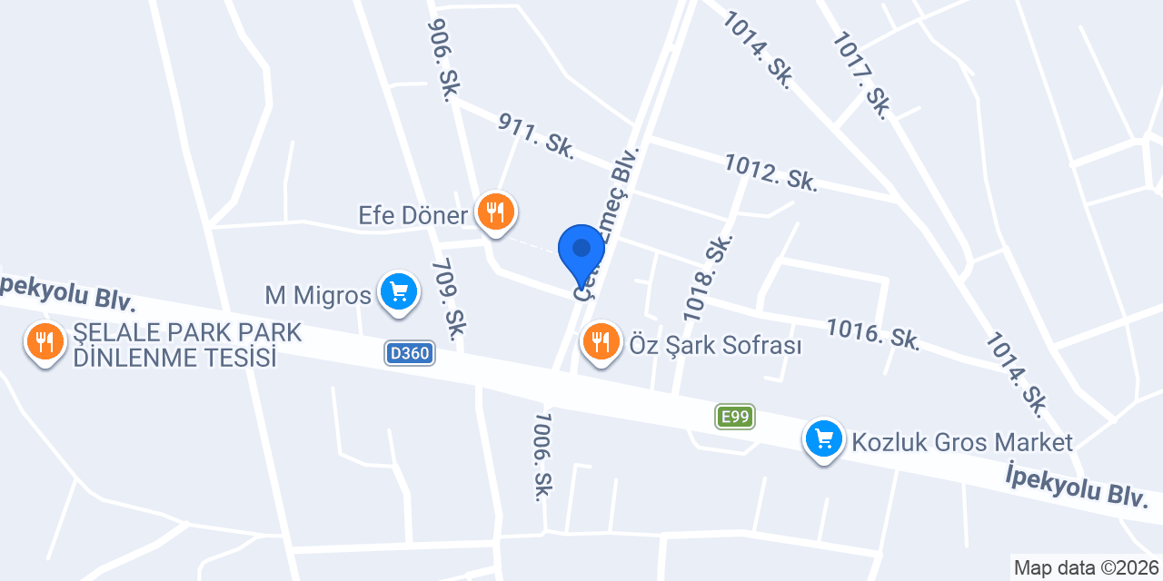 Ribo Elektrik konumu