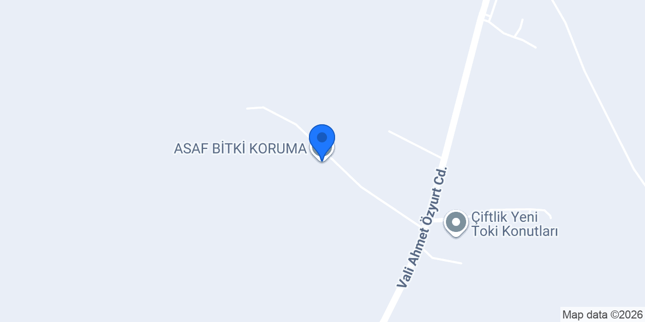 ASAF BİTKİ KORUMA konumu