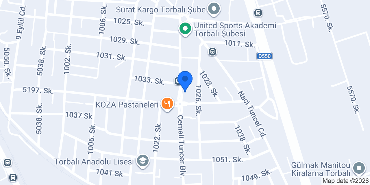 Pasaport Pizza Torbalı konumu