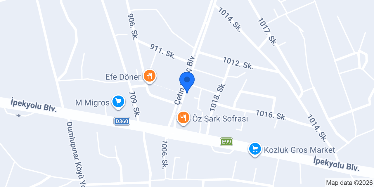 Şenlen Giyim Fuari konumu