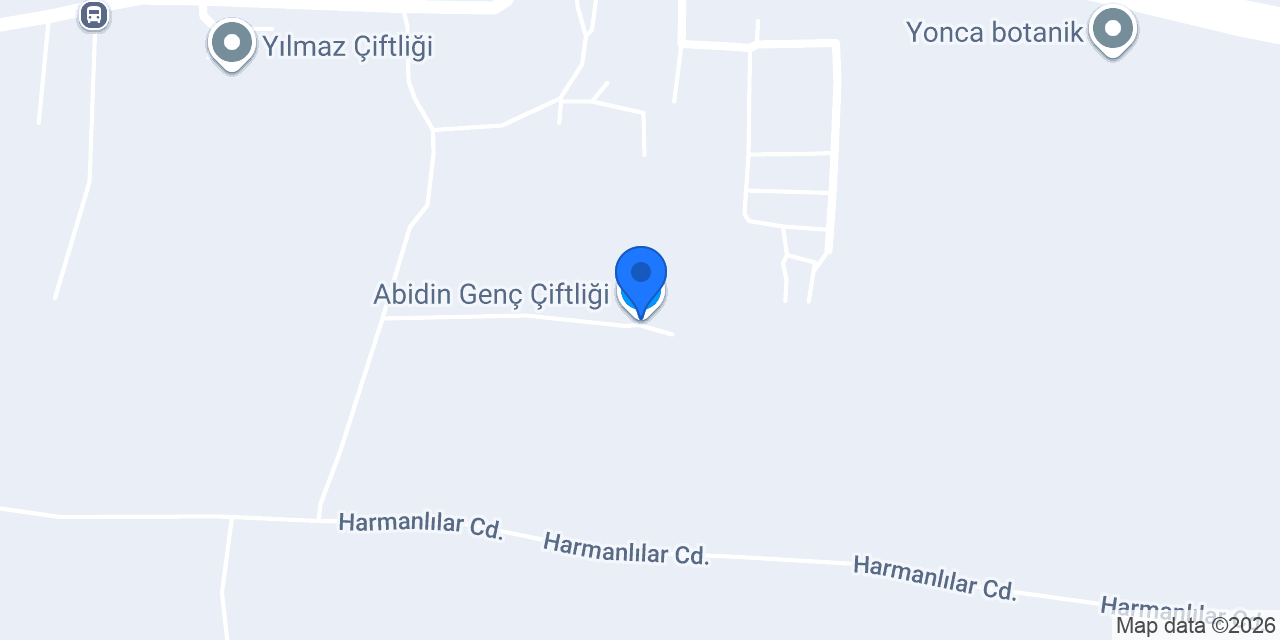Abidin Genç Çiftliği konumu