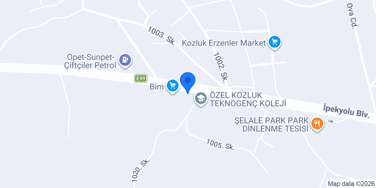 Şanlı Mobilya konumu