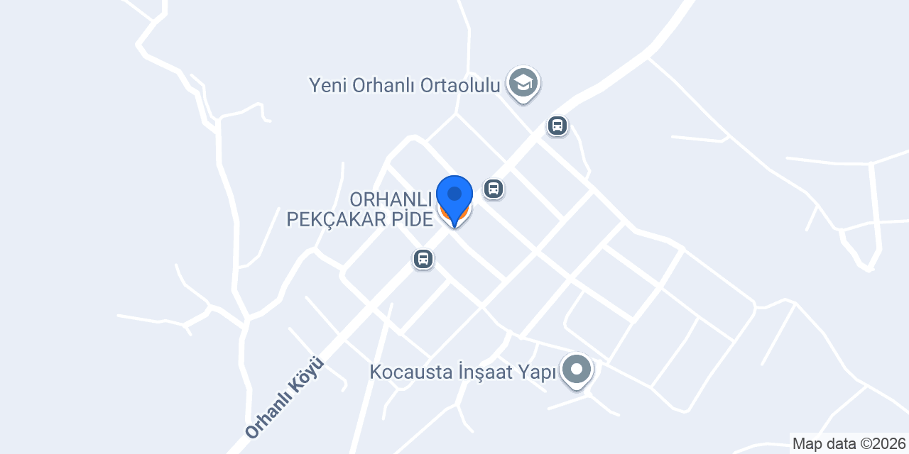 ORHANLI PEKÇAKAR PİDE konumu