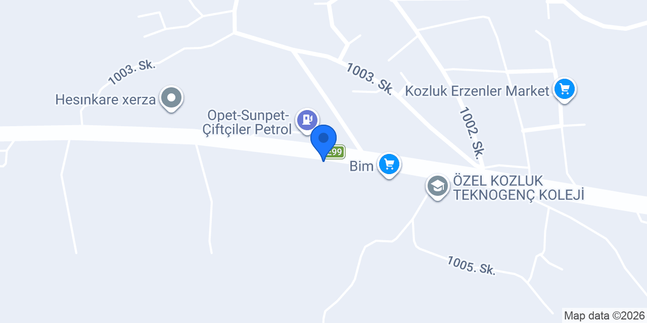 ÖZYILDIZ SÜRÜCÜ KURSU konumu