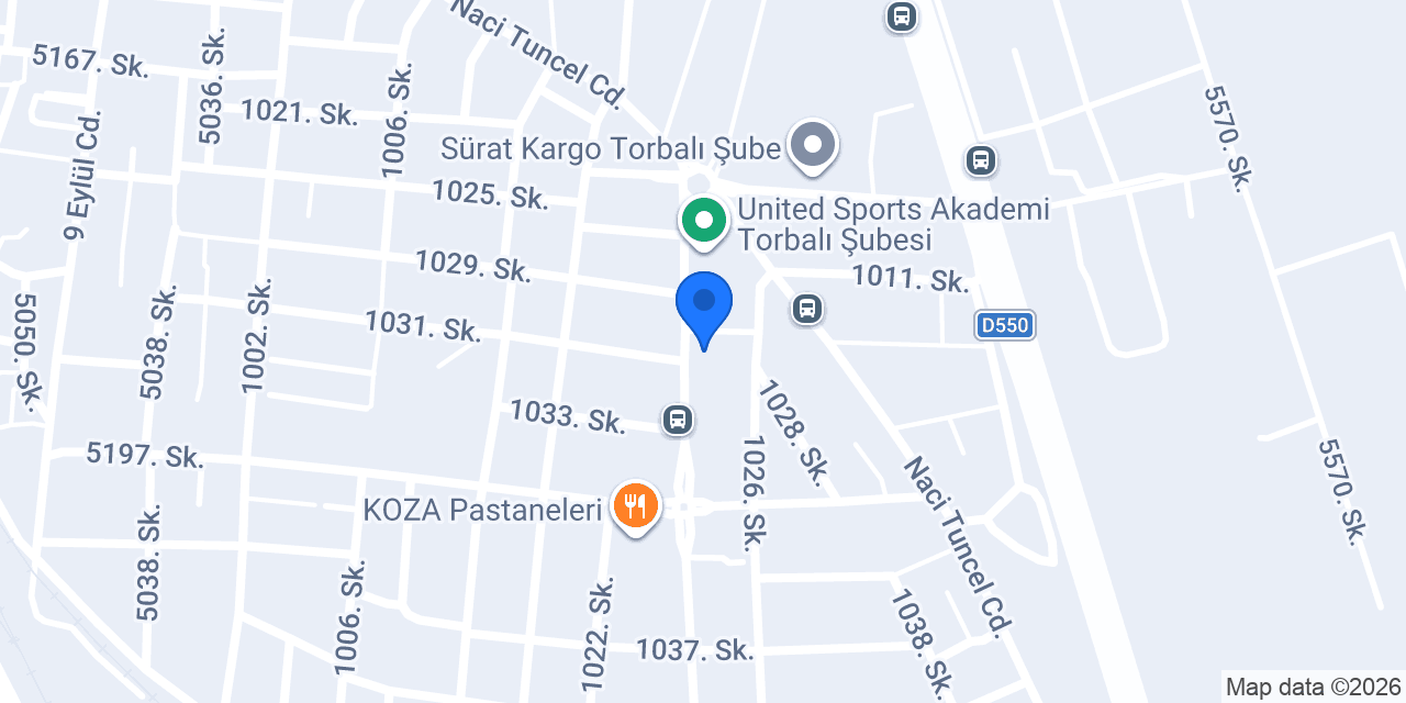 Victoria Gym konumu