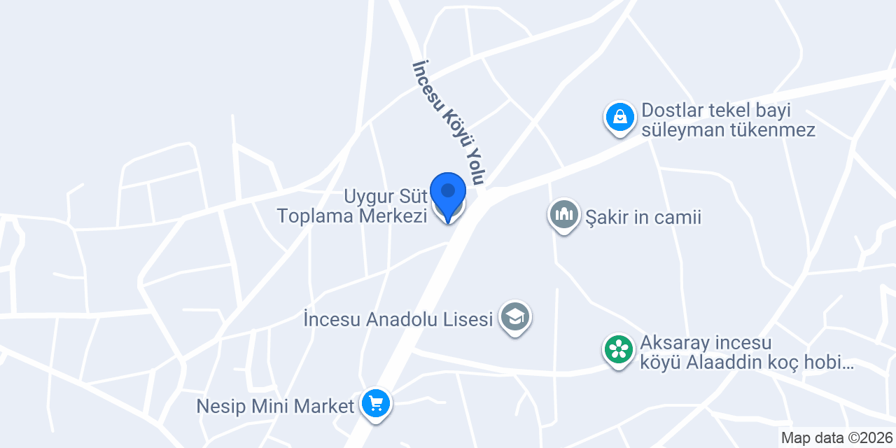 Uygur Süt Toplama Merkezi konumu