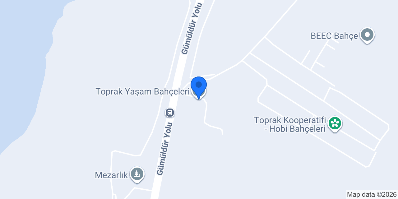 Toprak Yaşam Bahçeleri konumu
