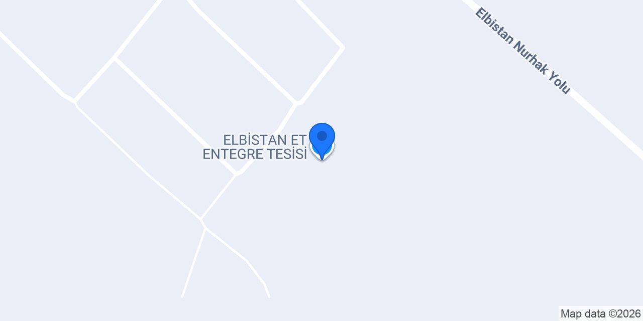 ELBİSTAN ET ENTEGRE TESİSİ konumu