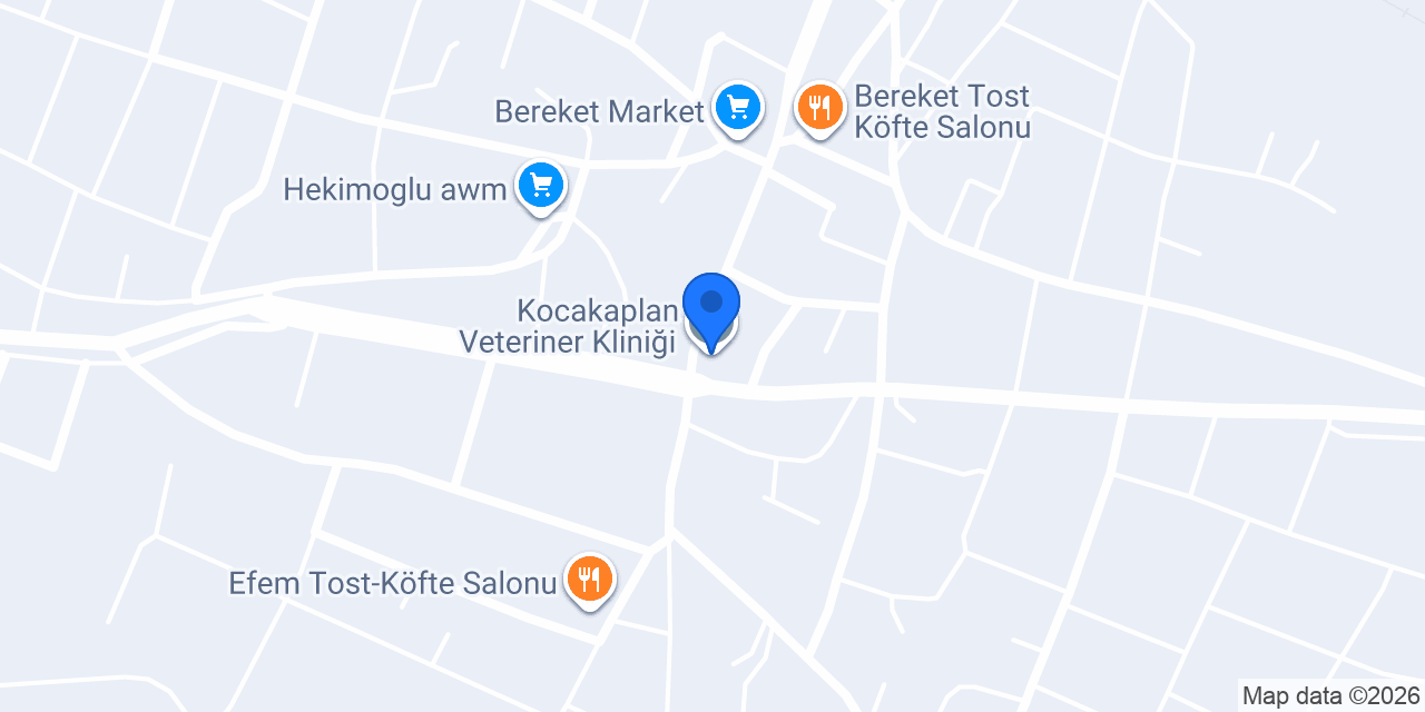 Kocakaplan Veteriner Kliniği konumu