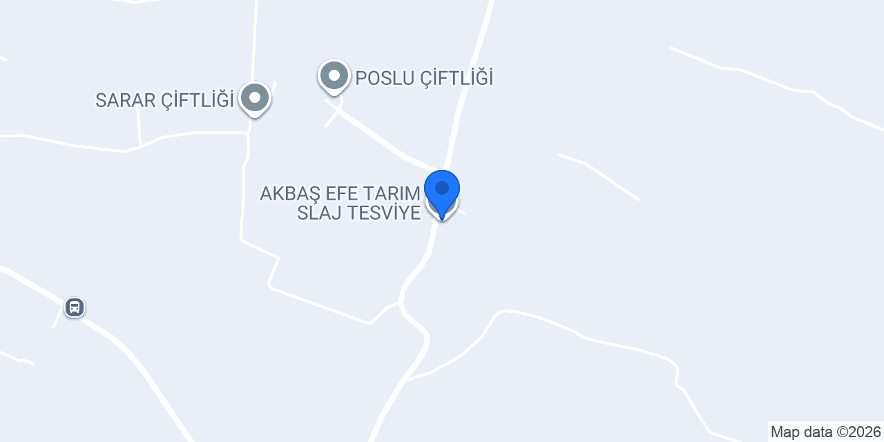 AKBAŞ EFE TARIM SLAJ TESVİYE konumu