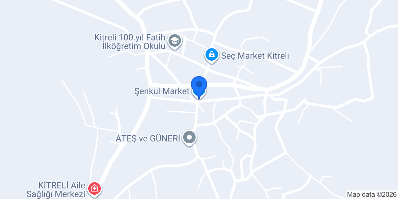 Şenkul Market konumu