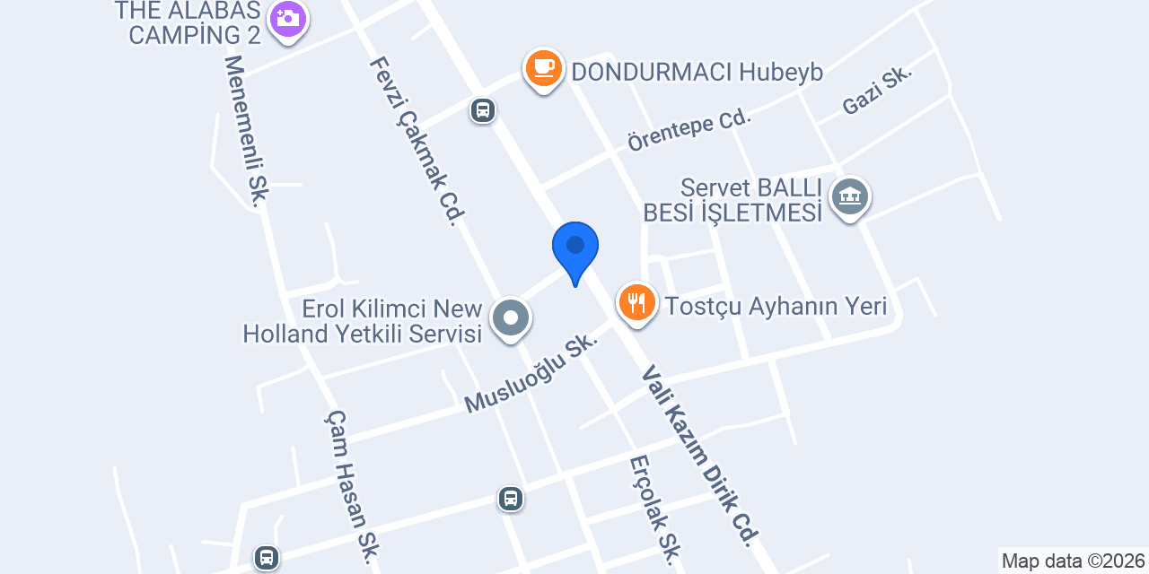 Çırpı Jandarma Krk.K.lığı konumu