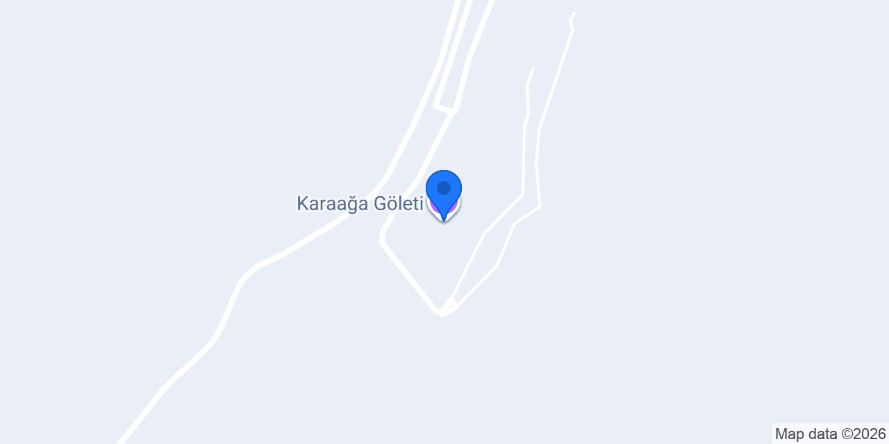 Karaağa Göleti konumu