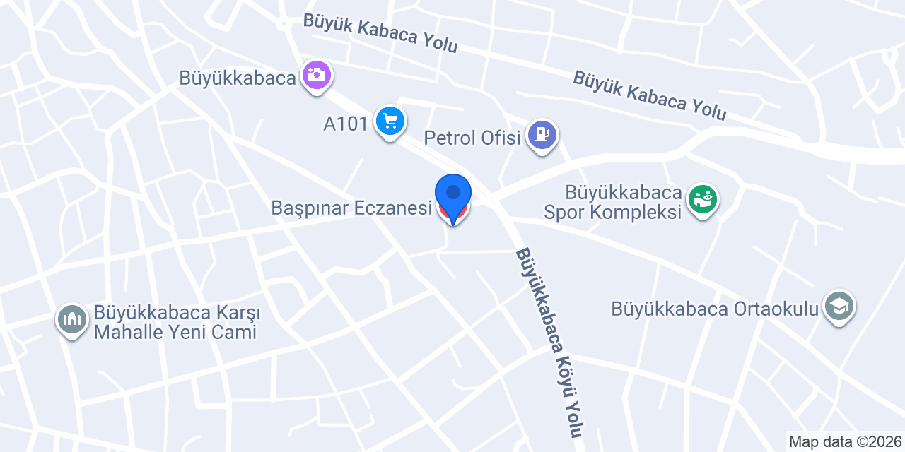Başpınar Eczanesi konumu