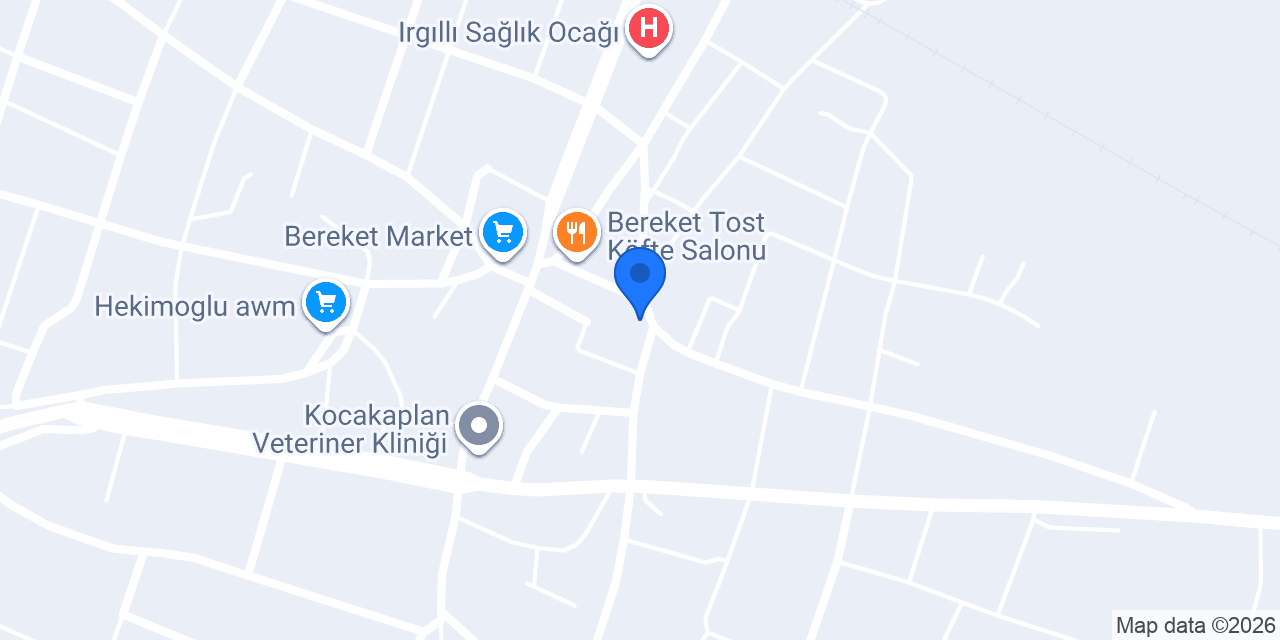 Aktürk veteriner kliniği konumu