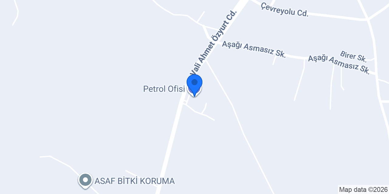 Petrol Ofisi konumu
