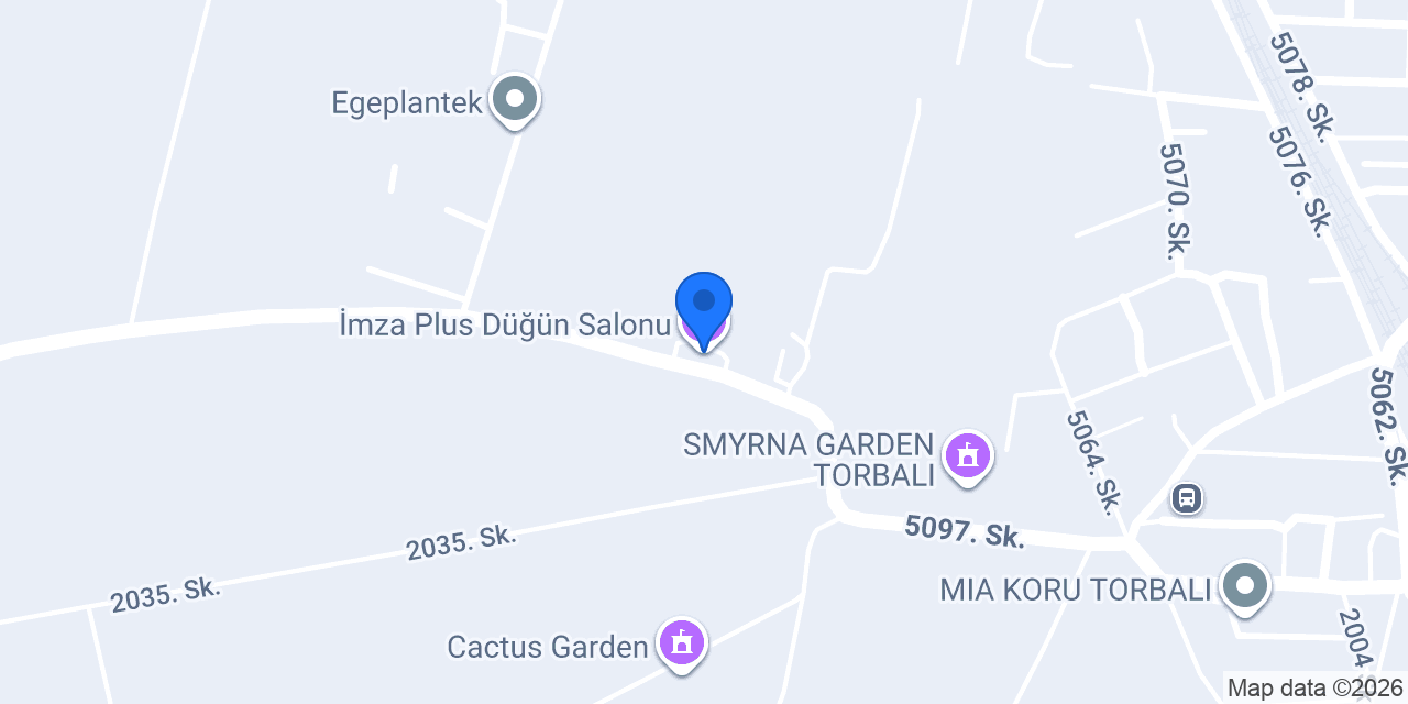 İmza Plus Düğün Salonu konumu