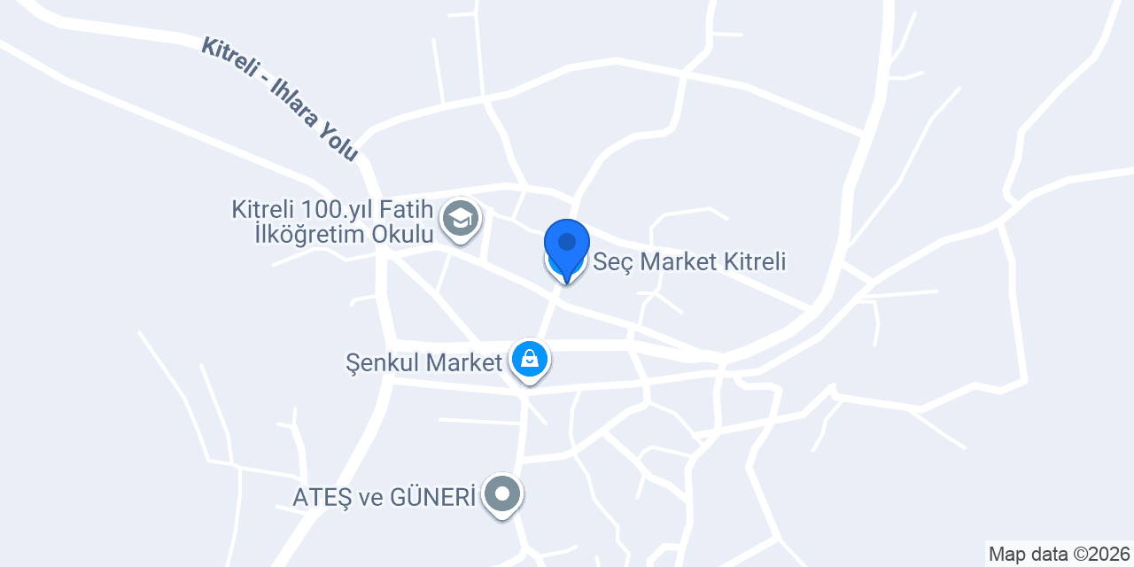 Seç Market Kitreli konumu