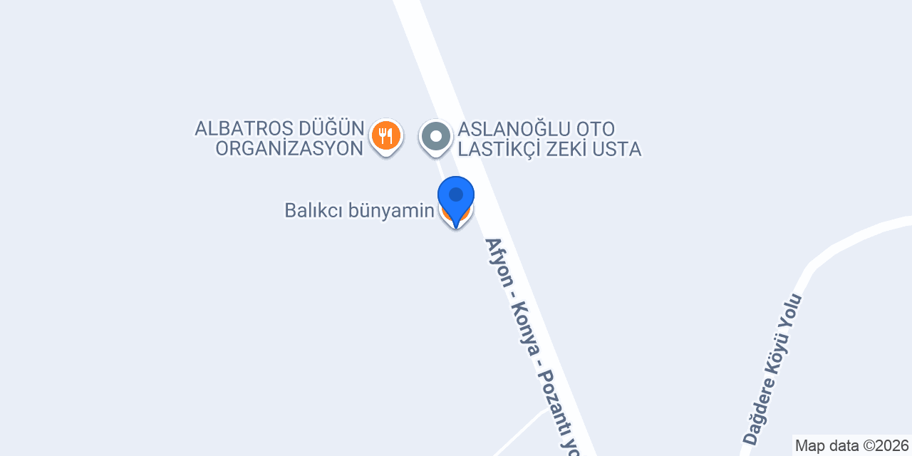 Balıkcı bünyamin konumu
