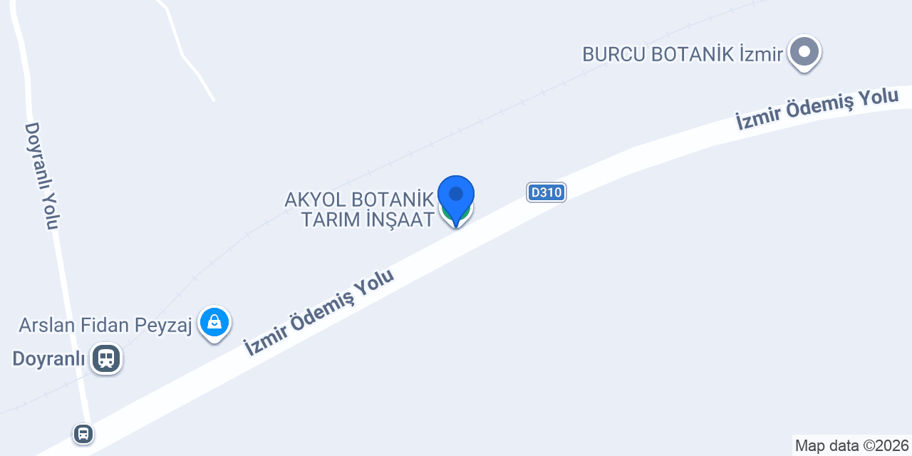 AKYOL BOTANİK TARIM İNŞAAT konumu