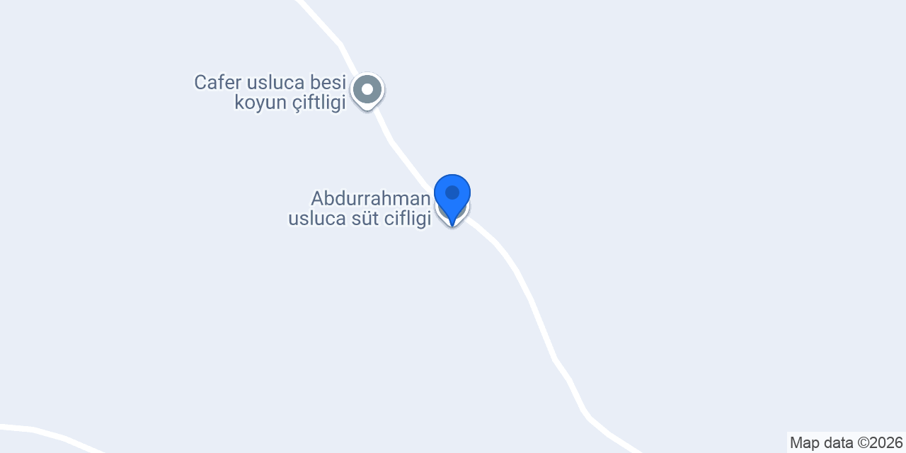 Abdurrahman usluca süt cifligi konumu