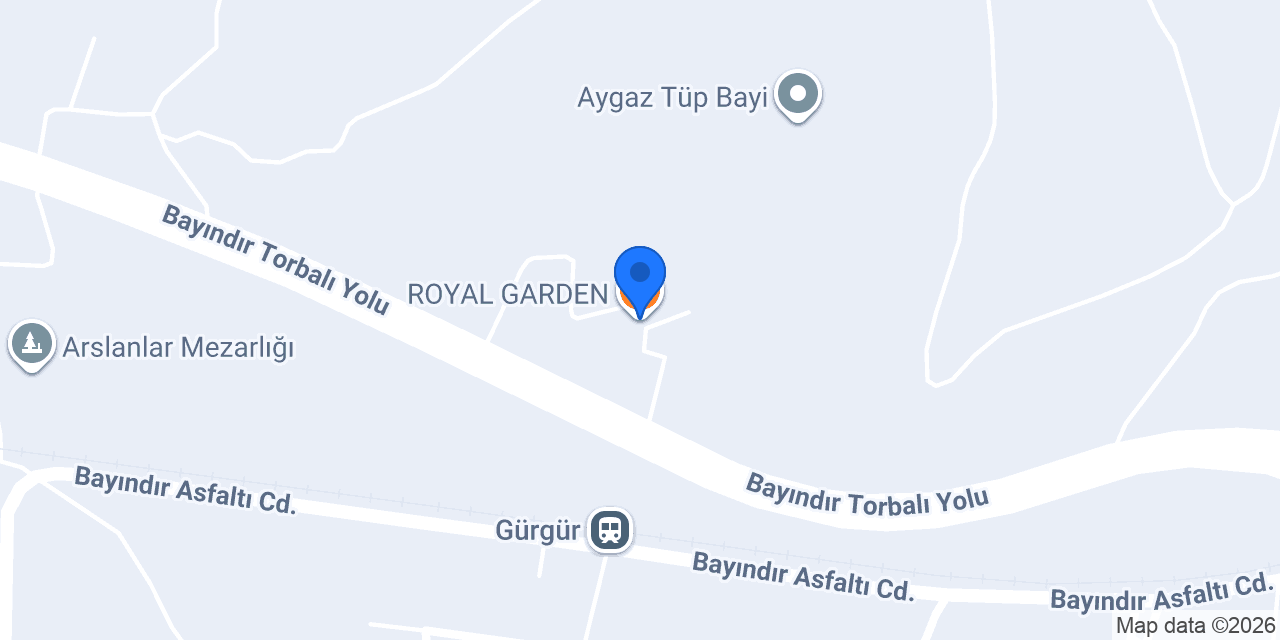 ROYAL GARDEN konumu