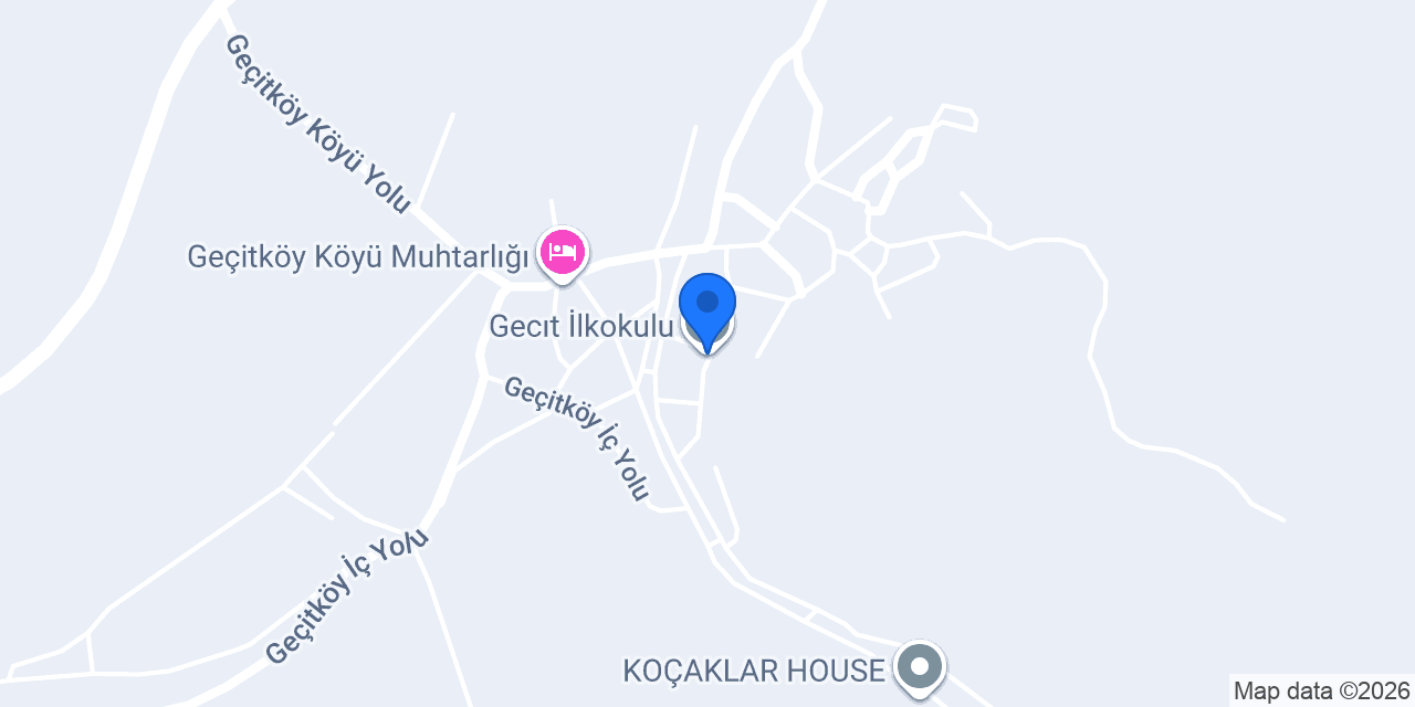 Gecıt İlkokulu konumu