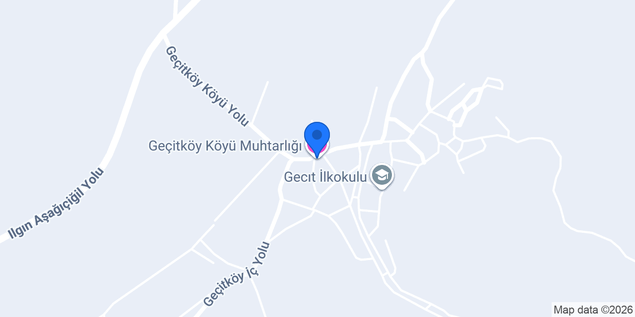 Geçitköy Köyü Muhtarlığı konumu