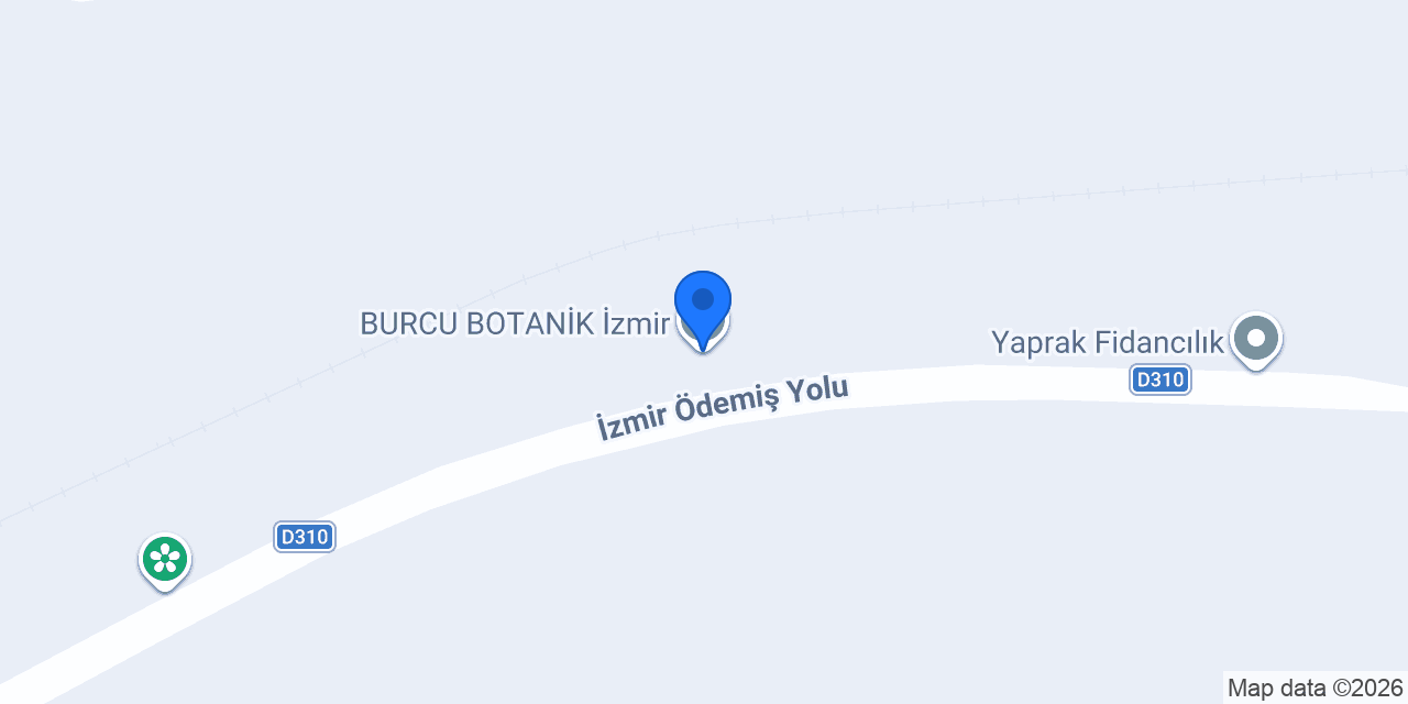 BURCU BOTANİK İzmir konumu