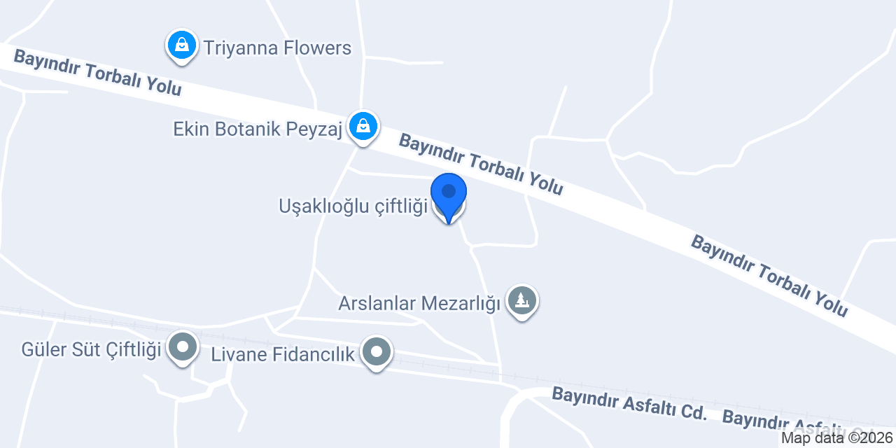 Uşaklıoğlu çiftliği konumu