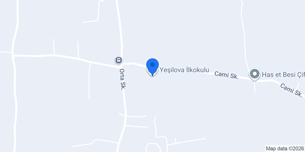 Yeşilova İlkokulu konumu