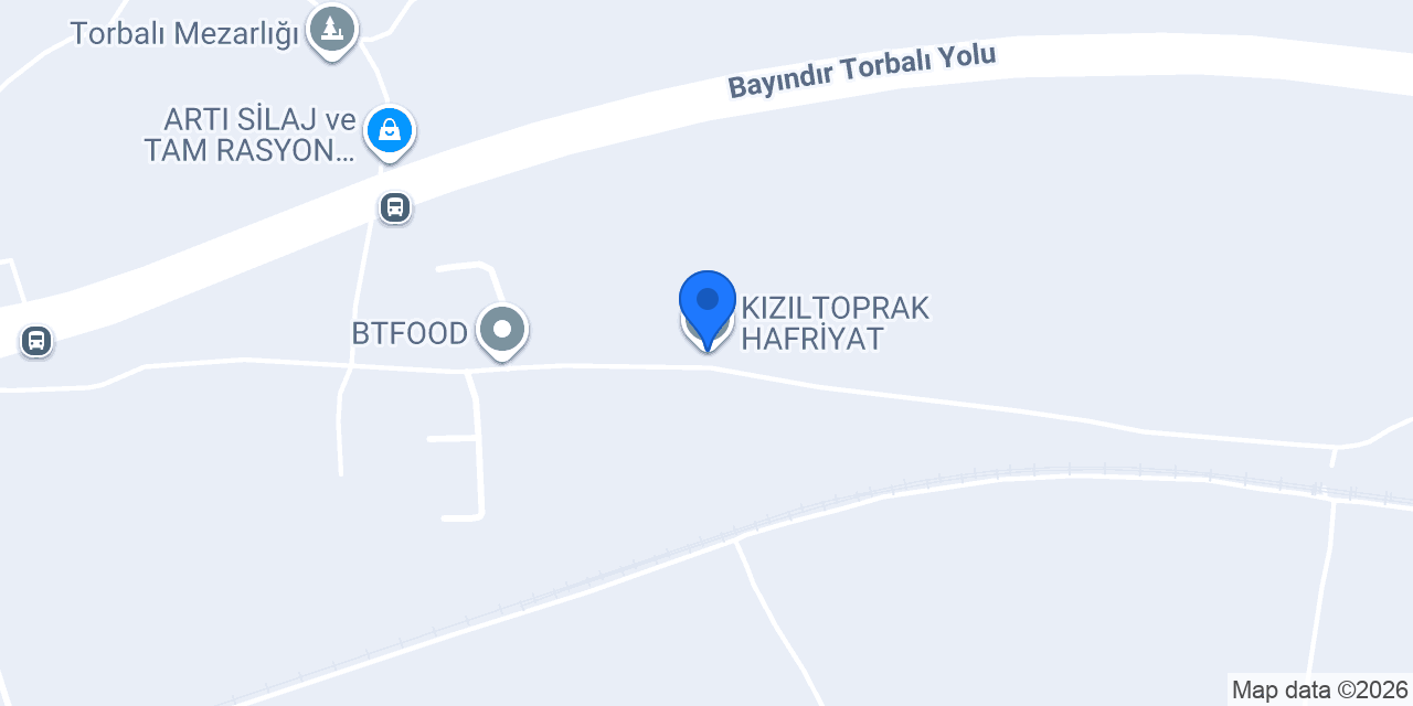 KIZILTOPRAK HAFRİYAT konumu
