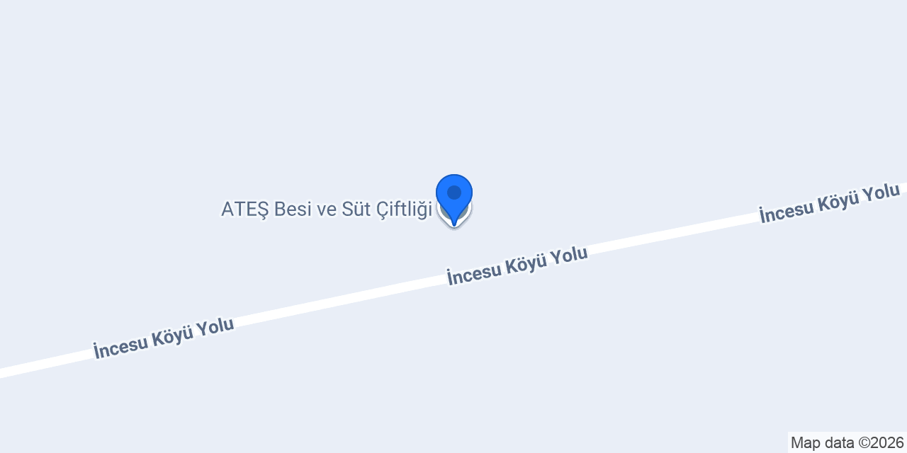 ATEŞ Besi ve Süt Çiftliği konumu