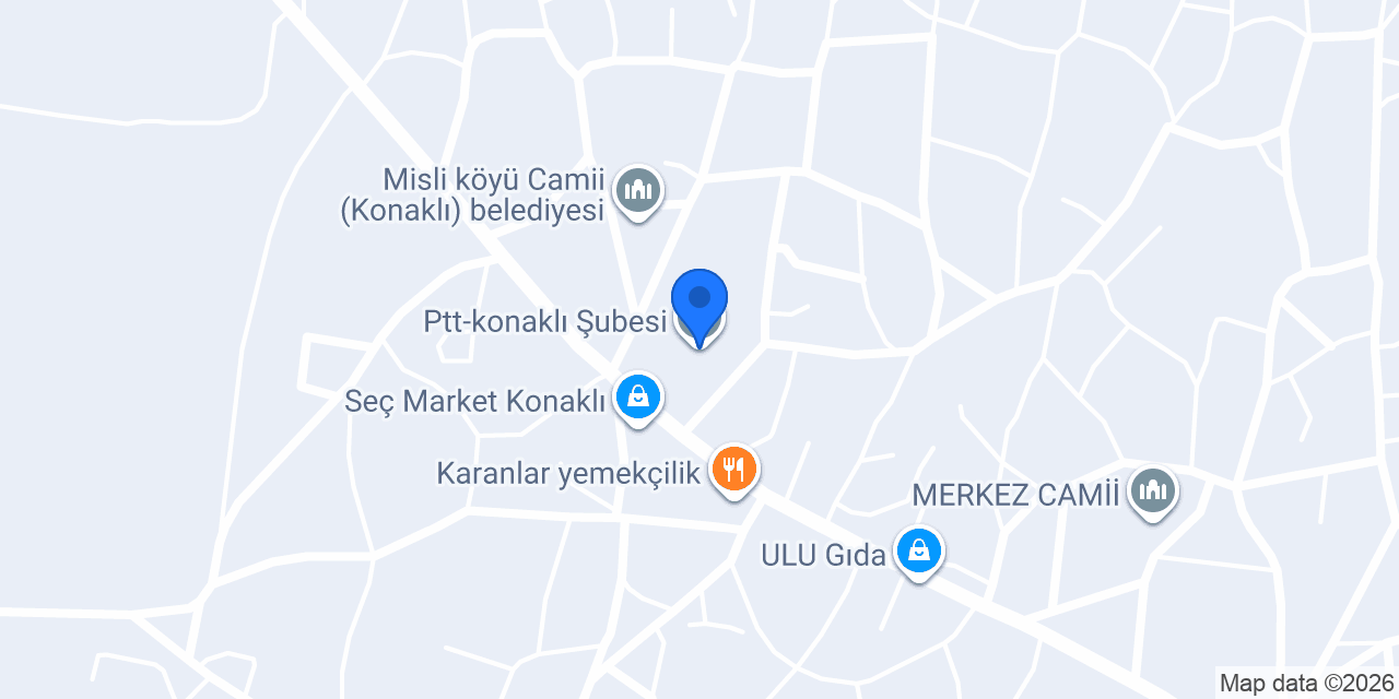 Ptt-konaklı Şubesi konumu