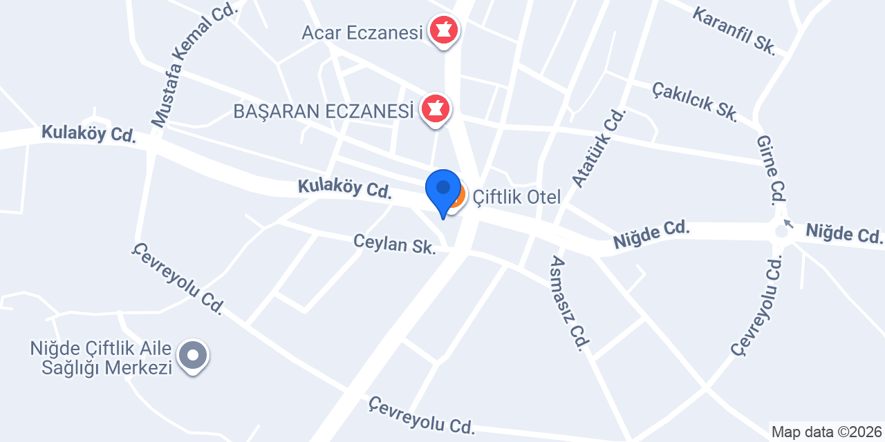 Birlik lokantası konumu