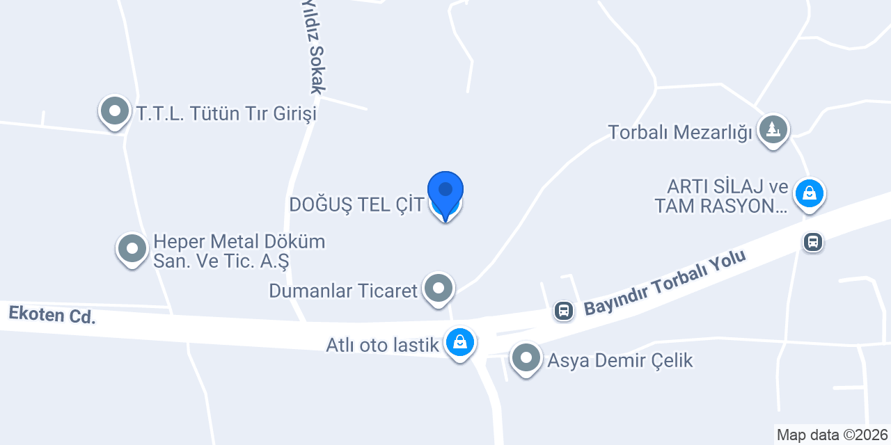 DOĞUŞ TEL ÇİT konumu